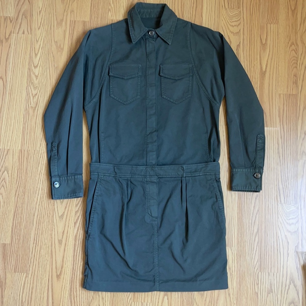 Brunello Cucinelli Military Cargo Dress Size S